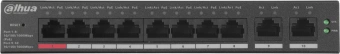 Коммутатор Dahua DH-CS4010-8GT-110 (L2) 10x100Мбит/с 8PoE 110W управляемый - цена, купить или заказать с доставкой в интернет-магазине Коммутатор Dahua DH-CS4010-8GT-110 (L2) 10x100Мбит/с 8PoE 110W управляемый - купить недорого с доставкой в интернет-магазине