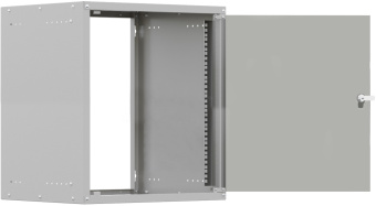 Шкаф коммутационный NTSS Lime (NTSS-WL9U5560GS) настенный 9U 550x600мм пер.дв.стекл несъемн.бок.пан. 30кг серый 520мм 15.6кг 110град. 500мм IP20 сталь - купить недорого с доставкой в интернет-магазине