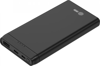 Мобильный аккумулятор Cactus CS-PBFSFT-10000 10000mAh 2.1A 2xUSB-A черный - купить недорого с доставкой в интернет-магазине
