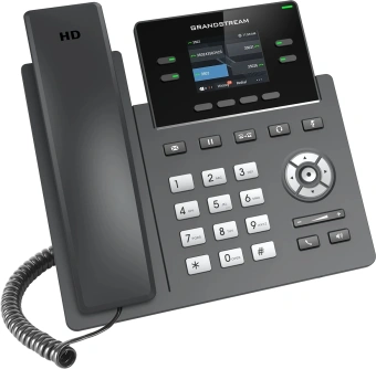 Телефон IP Grandstream GRP-2612G черный - купить недорого с доставкой в интернет-магазине