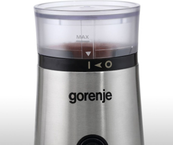 Кофемолка Gorenje SMK150E 150Вт сист.помол.:одинарный нож вместим.:60гр серебристый - купить недорого с доставкой в интернет-магазине