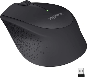 Мышь Logitech M280 черный оптическая 1000dpi беспров. USB 2but (910-004298) - купить недорого с доставкой в интернет-магазине