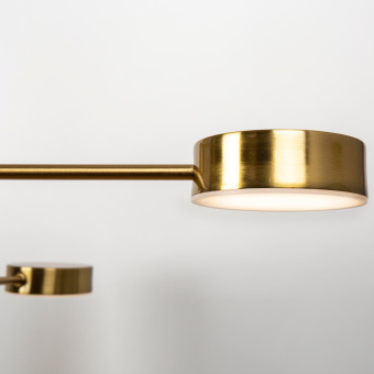 Люстра Hiper Abby H831-1 потолоч. 4000K цв.св.:белый нейтральный золотистый - купить недорого с доставкой в интернет-магазине