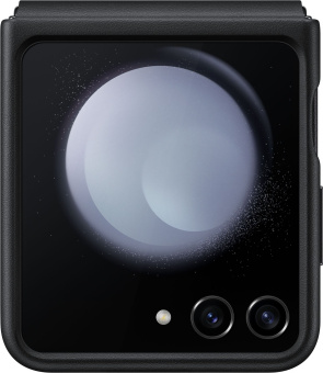 Чехол (клип-кейс) Samsung для Samsung Galaxy Z Flip5 Flap Eco-Leather Case B5 черный (EF-VF731PBEGRU) - купить недорого с доставкой в интернет-магазине