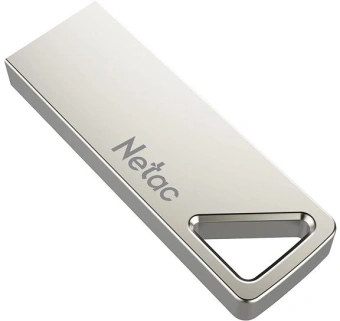 Флеш Диск Netac 4GB U326 NT03U326N-004G-20PN USB2.0 серебристый - купить недорого с доставкой в интернет-магазине