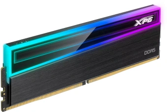 Память DDR5 2x16GB 6400MHz A-Data AX5U6400C3216G-DCNKRBK XPG Novakey RGB RTL Gaming PC5-51200 CL32 DIMM UDIMM ECC 288-pin 1.4В kit dual rank с радиатором Ret - купить недорого с доставкой в интернет-магазине