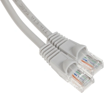 Патч-корд Buro UTP-5E-25M-G UTP 4 пары cat.5E CCA molded 25м серый RJ-45 (m)-RJ-45 (m) - купить недорого с доставкой в интернет-магазине