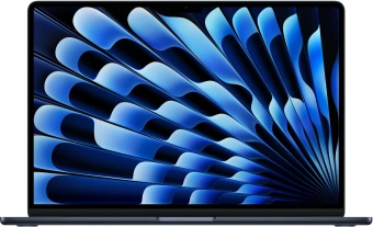 Ноутбук Apple MacBook Air A3241 M4 10 core 16Gb SSD256Gb/10 core GPU 15.3" Liquid Retina (2880x1864) macOS midnight WiFi BT Cam (MW1L3HN/A) - купить недорого с доставкой в интернет-магазине