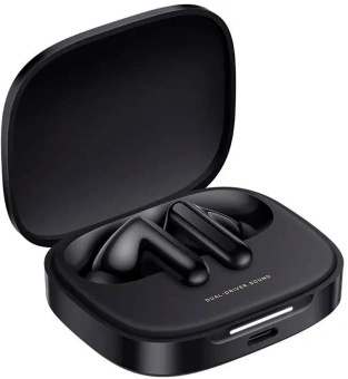 Гарнитура внутриканальные Xiaomi Redmi Buds 6 черный беспроводные bluetooth в ушной раковине (BHR9251GL) - купить недорого с доставкой в интернет-магазине