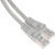 Патч-корд Buro UTP-5E-25M-G UTP 4 пары cat.5E CCA molded 25м серый RJ-45 (m)-RJ-45 (m) - купить недорого с доставкой в интернет-магазине