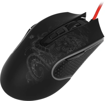 Мышь Defender Venom GM-640L черный оптическая 7200dpi USB 7but (52640) - купить недорого с доставкой в интернет-магазине