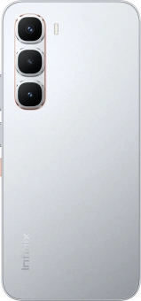 Смартфон Infinix X6885 Hot 60 pro 128Gb 8Gb серебристый титан моноблок 3G 4G 2Sim 6.78" 1220x2712 Android 15 50Mpix 802.11 a/b/g/n/ac NFC GPS Protect FM microSD max2048Gb - купить недорого с доставкой в интернет-магазине