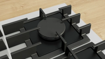 Газовая варочная поверхность Bosch Serie 6 PPP6A2I40R белый - купить недорого с доставкой в интернет-магазине