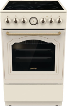 Плита Электрическая Gorenje GECS5B70CLI бежевый стеклокерамика (без крышки) - купить недорого с доставкой в интернет-магазине