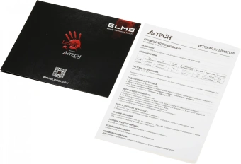 Клавиатура A4Tech S510R механическая черный USB for gamer LED (S510R USB FIRE BLACK/BLMS RED) кабель 1.8м - купить недорого с доставкой в интернет-магазине