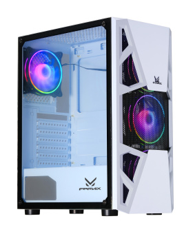 Корпус Formula CL-3303W RGB белый без БП ATX 2x120mm 2xUSB2.0 1xUSB3.0 audio bott PSU - купить недорого с доставкой в интернет-магазине