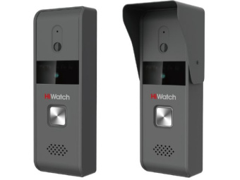 Комплект домофона HiWatch DS-D100KF белый - купить недорого с доставкой в интернет-магазине