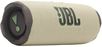 Колонка порт. JBL Flip 7 бежевый/зеленый 35W 1.0 BT 4800mAh (JBLFLIP7SAND) - купить недорого с доставкой в интернет-магазине