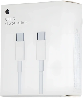 Кабель Apple MLL82ZM/A USB Type-C (m)-USB Type-C (m) 2м белый - купить недорого с доставкой в интернет-магазине