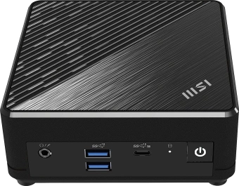 Неттоп MSI Cubi N ADL-018RU N200 (1) 4Gb SSD128Gb UHDG Windows 11 Professional 2xGbitEth WiFi BT 65W черный (9S6-B0A911-211) - купить недорого с доставкой в интернет-магазине