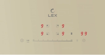 Индукционная варочная поверхность Lex EVI 641A IV слоновая кость - купить недорого с доставкой в интернет-магазине