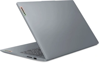 Ноутбук Lenovo IdeaPad Slim 3 15IRH8 Core i7 13620H 16Gb SSD512Gb Intel UHD Graphics 15.6" IPS FHD (1920x1080) без ОС grey WiFi BT Cam (83EM003TPS) - купить недорого с доставкой в интернет-магазине