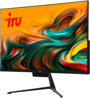 Моноблок IRU P233 23.8" Full HD i3 1220P (3.3) 16Gb SSD512Gb CR Windows 11 Pro 64 GbitEth WiFi BT 90W Cam черный 1920x1080 - купить недорого с доставкой в интернет-магазине
