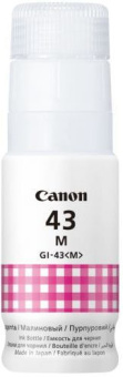 Картридж струйный Canon GI-43M 4680C001 пурпурный (8000стр.) (60мл) для Canon Pixma G640/540 - купить недорого с доставкой в интернет-магазине