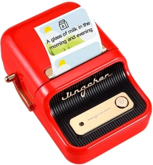 Термопринтер Niimbot B21S red (1746726) 203dpi 60мм/с/USB/BT для печ.этик. красный - купить недорого с доставкой в интернет-магазине