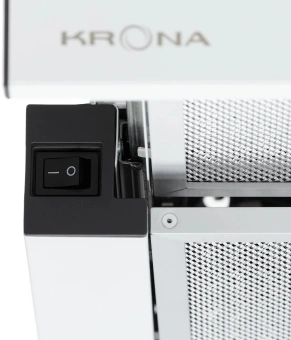 Вытяжка встраиваемая Krona KAMILLA T 500 WHITE белый управление: кнопочное (1 мотор) - цена, купить или заказать с доставкой в интернет-магазине Вытяжка встраиваемая Krona KAMILLA T 500 WHITE белый управление: кнопочное (1 мотор) - купить недорого с доставкой в интернет-магазине