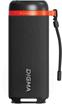 Колонка порт. Digma D-PS1521 черный 16W 2.0 BT 10м 1800mAh (PS1521B) - купить недорого с доставкой в интернет-магазине