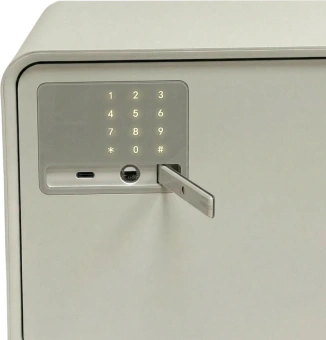 Сейф мебельный LockSworth VS4523-WH взломостойкий встраиваемый 200x310x200мм электронный/ключевой - купить недорого с доставкой в интернет-магазине