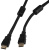 Кабель аудио-видео Buro HDMI (m)/HDMI (m) 10м. феррит.кольца позолоч.конт. черный (HDMI-V1.4-10MC) - купить недорого с доставкой в интернет-магазине