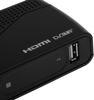 Ресивер DVB-T2 BBK SMP028HDT2 черный - купить недорого с доставкой в интернет-магазине