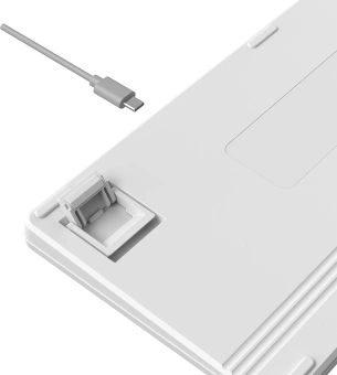 Клавиатура A4Tech Fstyler FBX53C белый USB беспроводная BT/Radio slim Multimedia (FBX53C) - купить недорого с доставкой в интернет-магазине