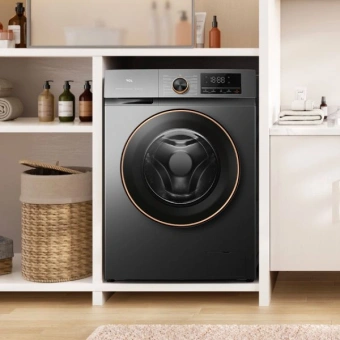 Стиральная машина TCL TWRP-1108W12G2 класс: A+++ загр.фронтальная макс.:8кг серый инвертор - купить недорого с доставкой в интернет-магазине