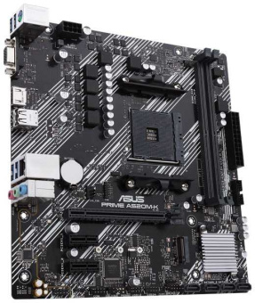 Материнская плата Asus PRIME A520M-K Soc-AM4 AMD A520 2xDDR4 mATX AC`97 8ch(7.1) GbLAN RAID+VGA+HDMI - купить недорого с доставкой в интернет-магазине