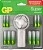 Батарея GP Super 15A/24A/FANWETA21-2CRSBC24 AA/AAA (промо:Вентилятор в подарок) (24шт) блистер