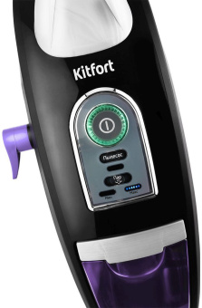 Пылесос паровой Kitfort КТ-535-1 1600Вт черный - купить недорого с доставкой в интернет-магазине