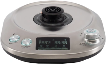 Чайник электрический Rondell RDE-1003 1.7л. 2200Вт черный корпус: стекло/металл - купить недорого с доставкой в интернет-магазине