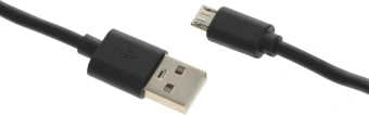 Кабель KingPrice KP-microUSB-2.4A-1m USB (m)-micro USB (m) 1м черный - купить недорого с доставкой в интернет-магазине