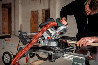 Торцовочная пила Metabo KGS 216 M 1500Вт 5000об/мин d=216мм - купить недорого с доставкой в интернет-магазине