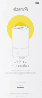 Увлажнитель воздуха Deerma DEM-F10W 22Вт (ультразвуковой) черный/черный - купить недорого с доставкой в интернет-магазине