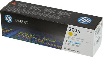 Картридж лазерный HP 203A CF542A желтый (1300стр.) для HP M254/280/281 - купить недорого с доставкой в интернет-магазине