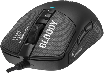 Мышь A4Tech Bloody W72 Ultra черный оптическая 20000dpi USB 6but - купить недорого с доставкой в интернет-магазине