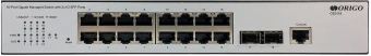Коммутатор Origo OS3118 OS3118/A2A (L2) 16x1Гбит/с 2SFP управляемый - купить недорого с доставкой в интернет-магазине