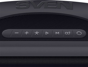 Колонка порт. Sven PS-380 черный 40W 2.0 BT/3.5Jack/USB 10м 3000mAh (SV-021290) - купить недорого с доставкой в интернет-магазине