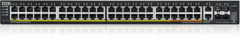 Коммутатор Zyxel NebulaFlex Pro XGS2220-54FP-EU0101F (L3) 48x1Гбит/с 2x10Гбит/с 4SFP+ 40PoE+ 10PoE++ 960W управляемый - купить недорого с доставкой в интернет-магазине