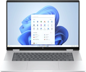 Ноутбук HP Envy x360 16-ad0006ci Ryzen 5 8640HS 16Gb SSD512Gb AMD Radeon Graphics 16" IPS Touch WUXGA (1920x1200) Windows 11 Home silver WiFi BT Cam (B4LY7EA) - купить недорого с доставкой в интернет-магазине