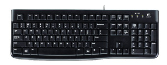 Клавиатура Logitech K120 for business черный USB - купить недорого с доставкой в интернет-магазине